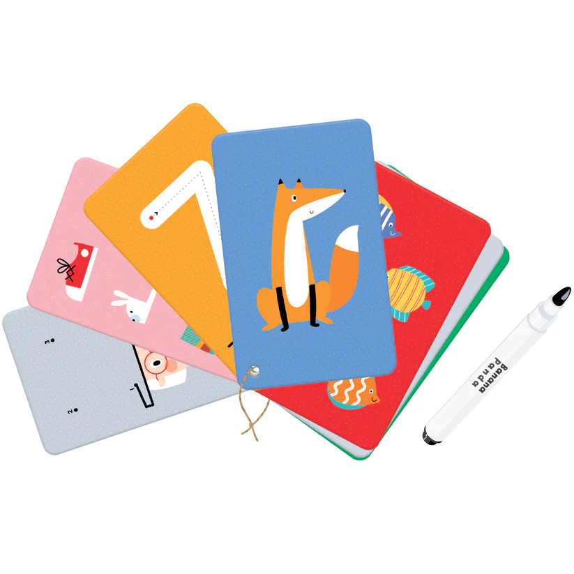 Let's Write and Wipe Numbers, 3+, Banana Panda