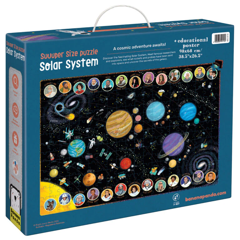 Suuuper Size Puzzle Solar System, Banana Panda