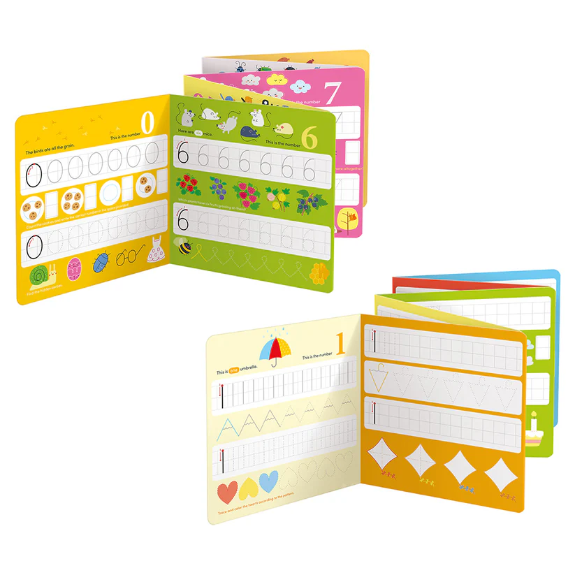 Knygutė Ready to Write Numbers, 5+, Banana Panda