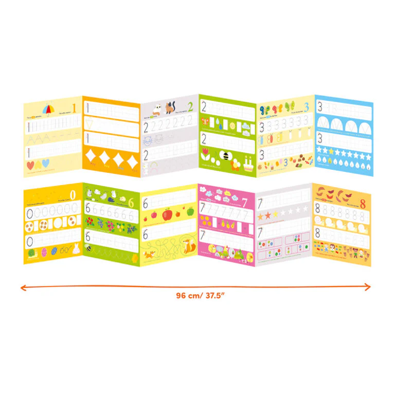 Knygutė Ready to Write Numbers, 5+, Banana Panda