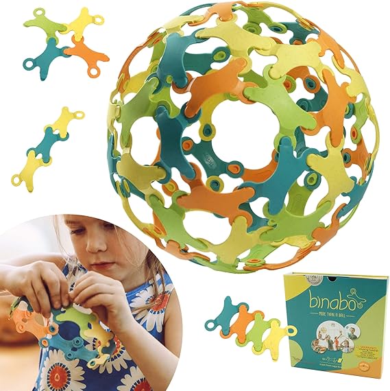 Binabo konstruktorius – 60 detalių, 4 spalvos