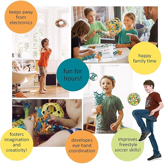 Binabo konstruktorius – 60 detalių, 4 spalvos