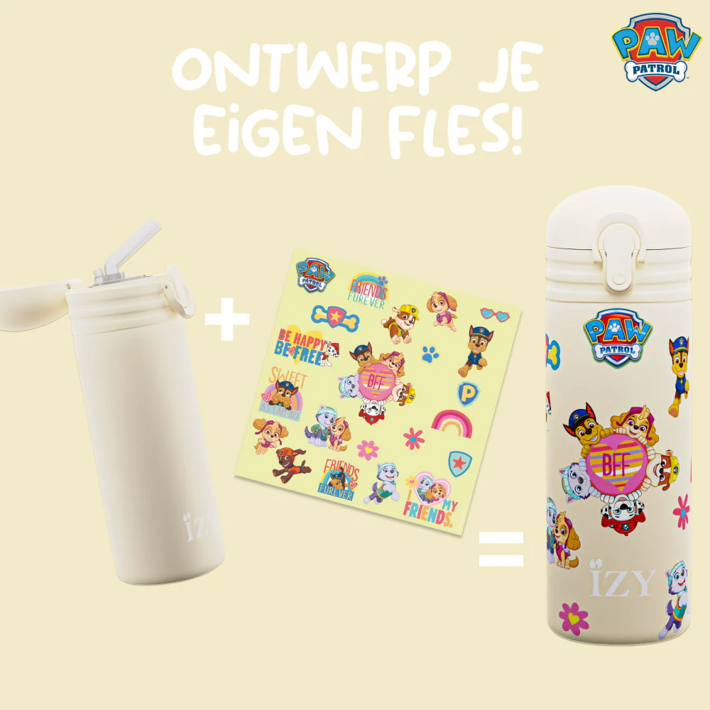 Paw Patrol Termo gertuvė, 350ml, IZY Friends Furever 