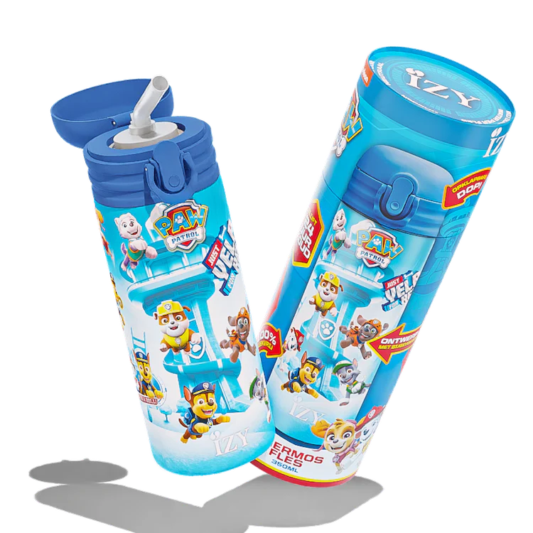 Paw Patrol Termo Gertuvė, 350ml, IZY Refresh Blue