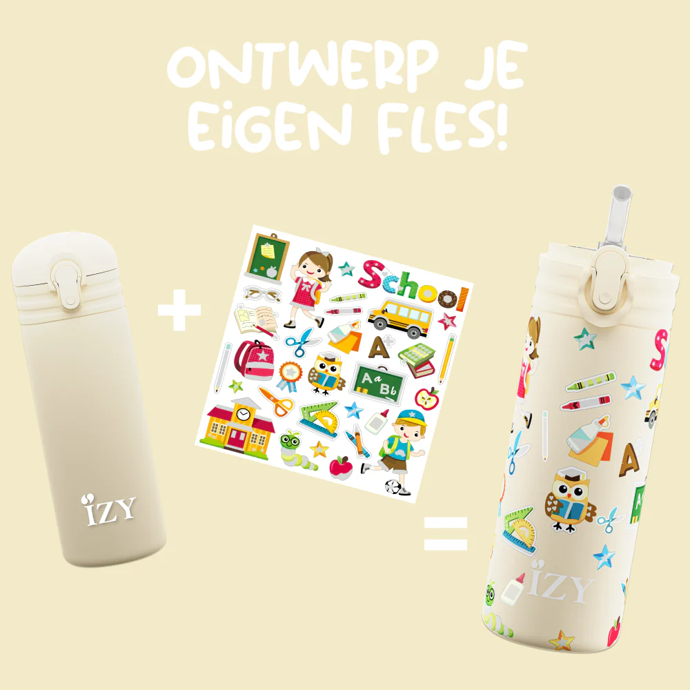 Gelsva termo gertuvė - mokykla, 350 ml - IZY