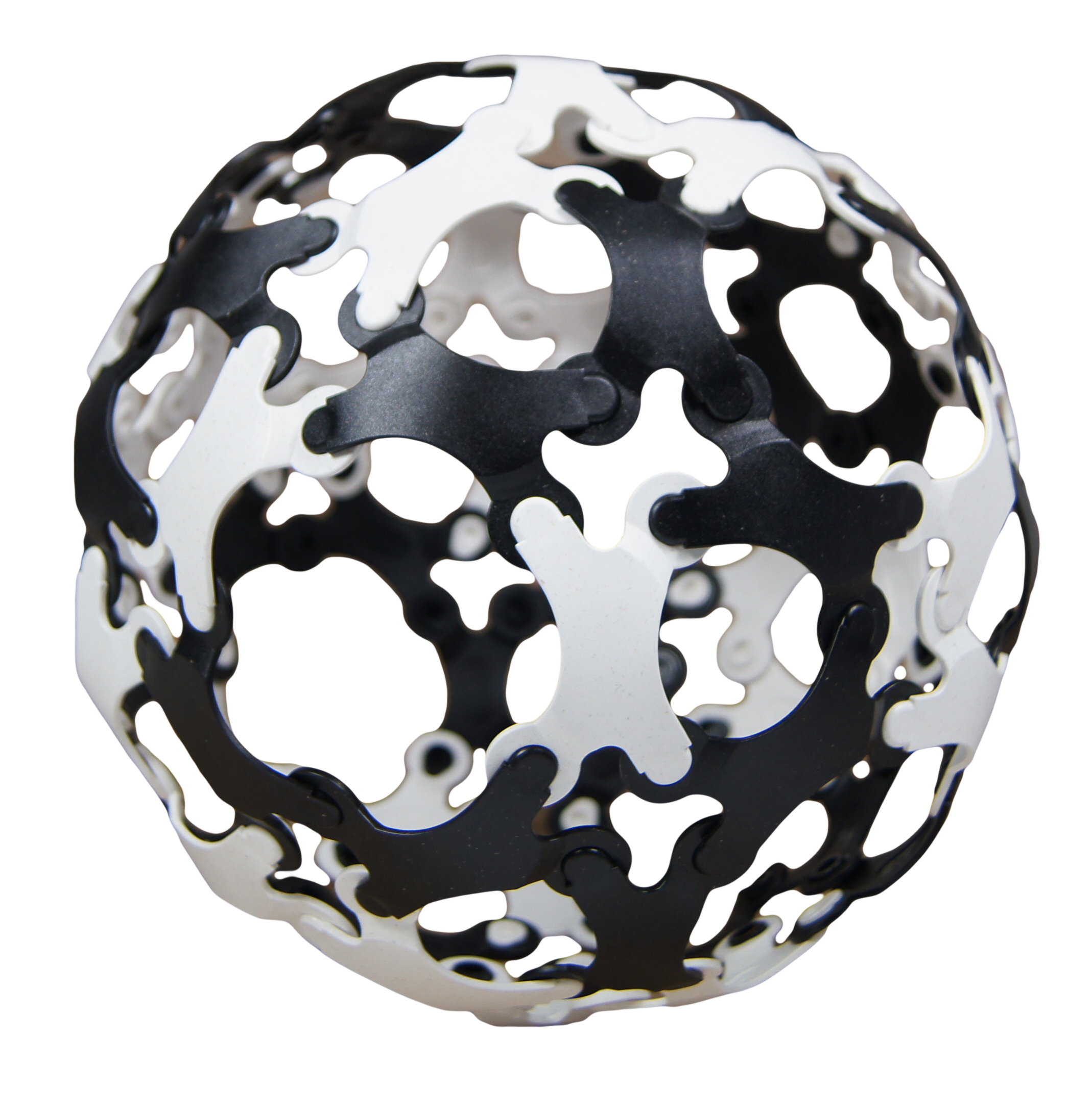 Binabo konstruktorius – 60 detalių, juoda ir balta