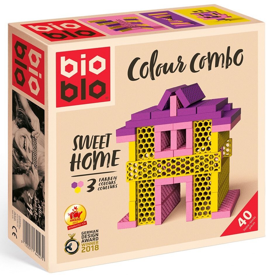 Bioblo kaladėlės ,,Sweet Home“, 40 vnt.