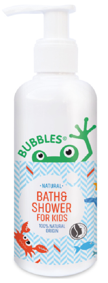 Bubbles vonios ir dušo želė vaikams 200 ml