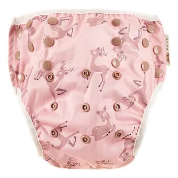 Daugkartinės maudymosi sauskelnės, Elniukai - Happy Bear