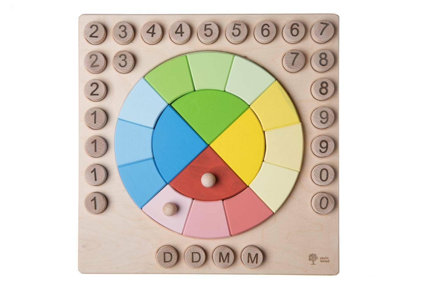 Medinė dėlionė - kalendorius