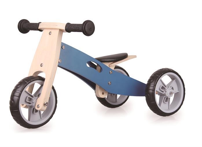 Mėlynas balansinis dviratis ir triratis – Magni