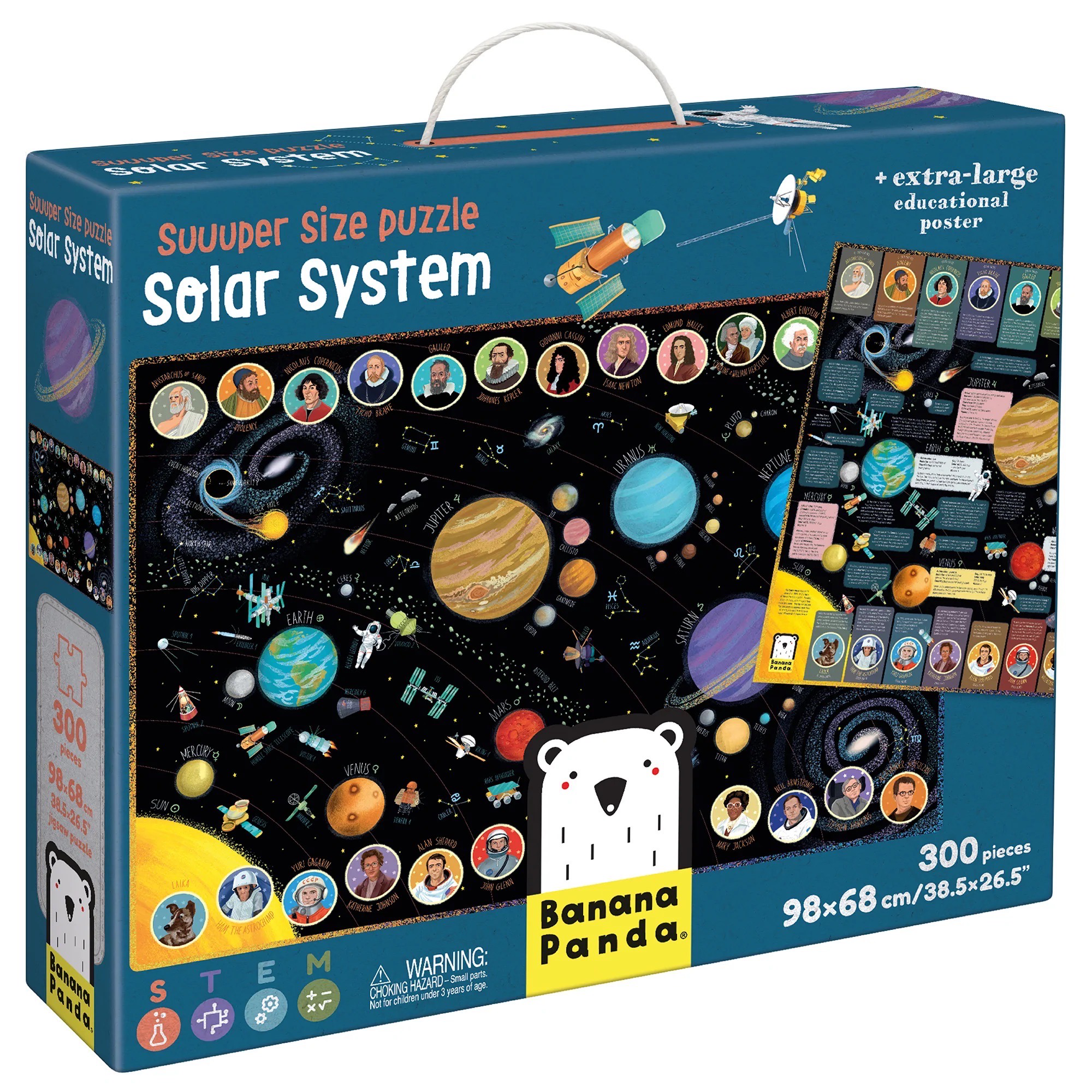 Suuuper Size Puzzle Solar System, Banana Panda