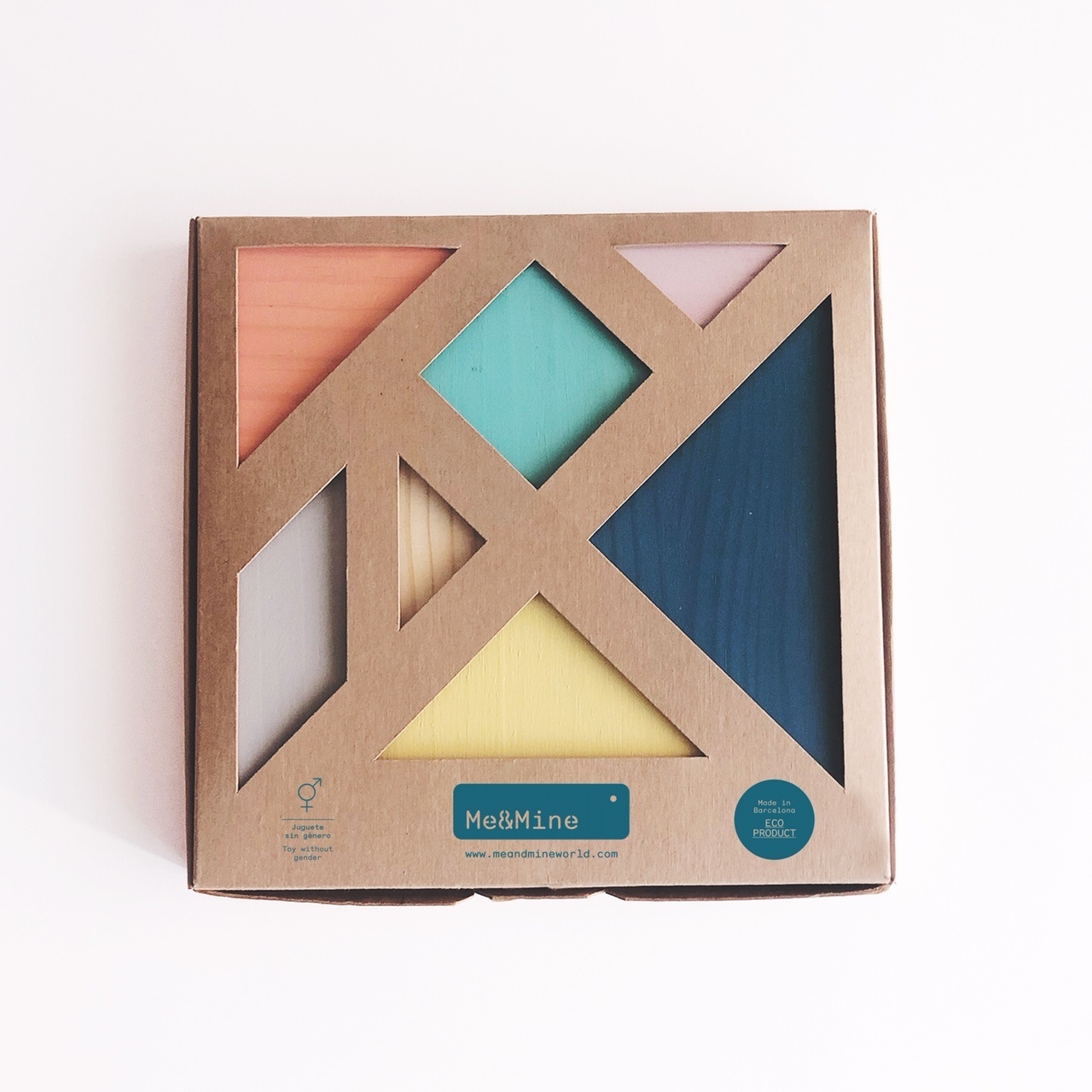 Tangram dėlionė