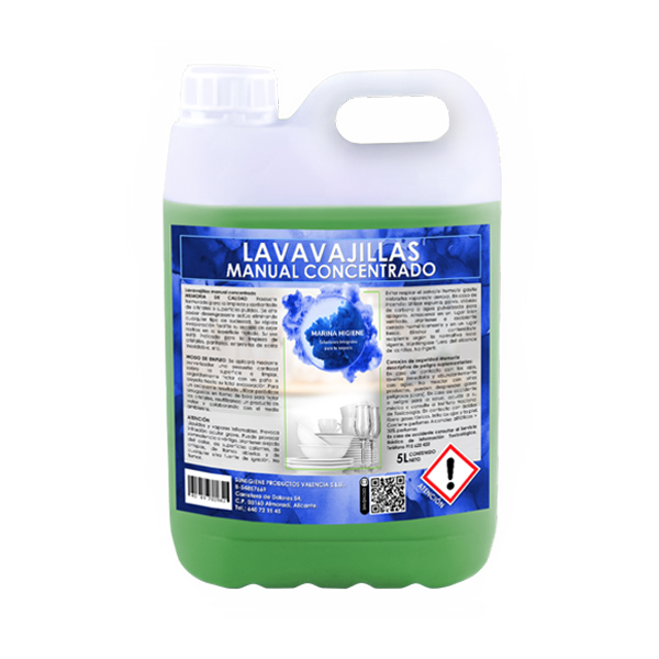Lavavajillas Manual Concentrado 5L. 