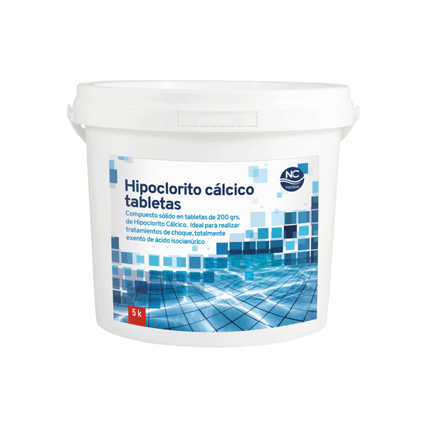 Hipoclorito cálcico tabletas 5 Kg