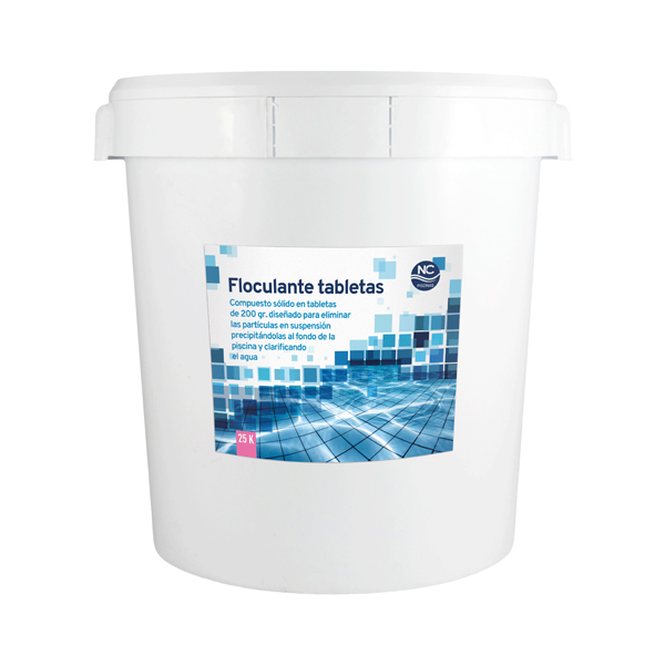 Floculante tabletas 25 Kg