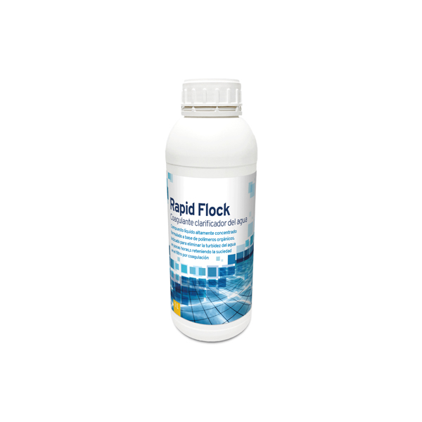 Rapid Flock, coagulante clarificador del agua 1 Litro
