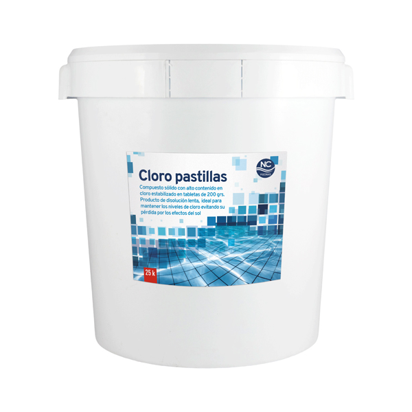 Cloro pastillas 25 Kg