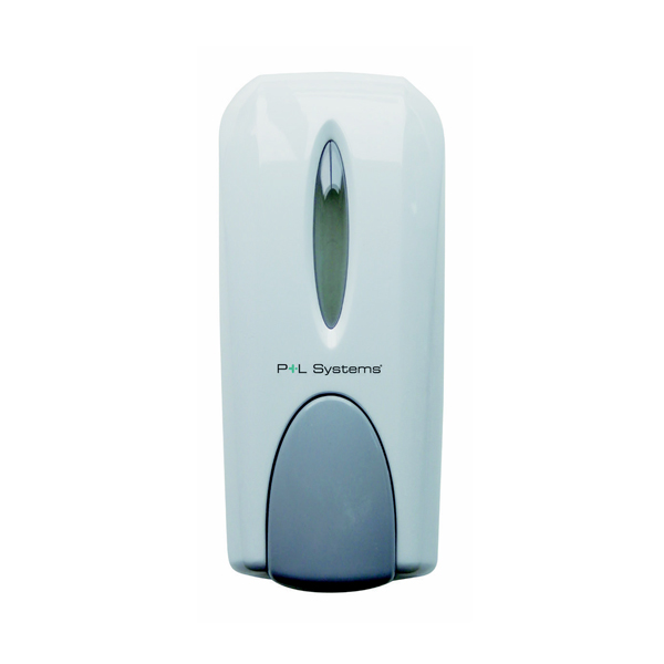 Dispensadores de jabón manual blanco