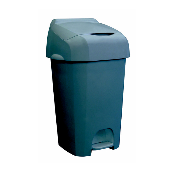 Contenedores higiénicos, pañales/otros residuos Gris 60 L