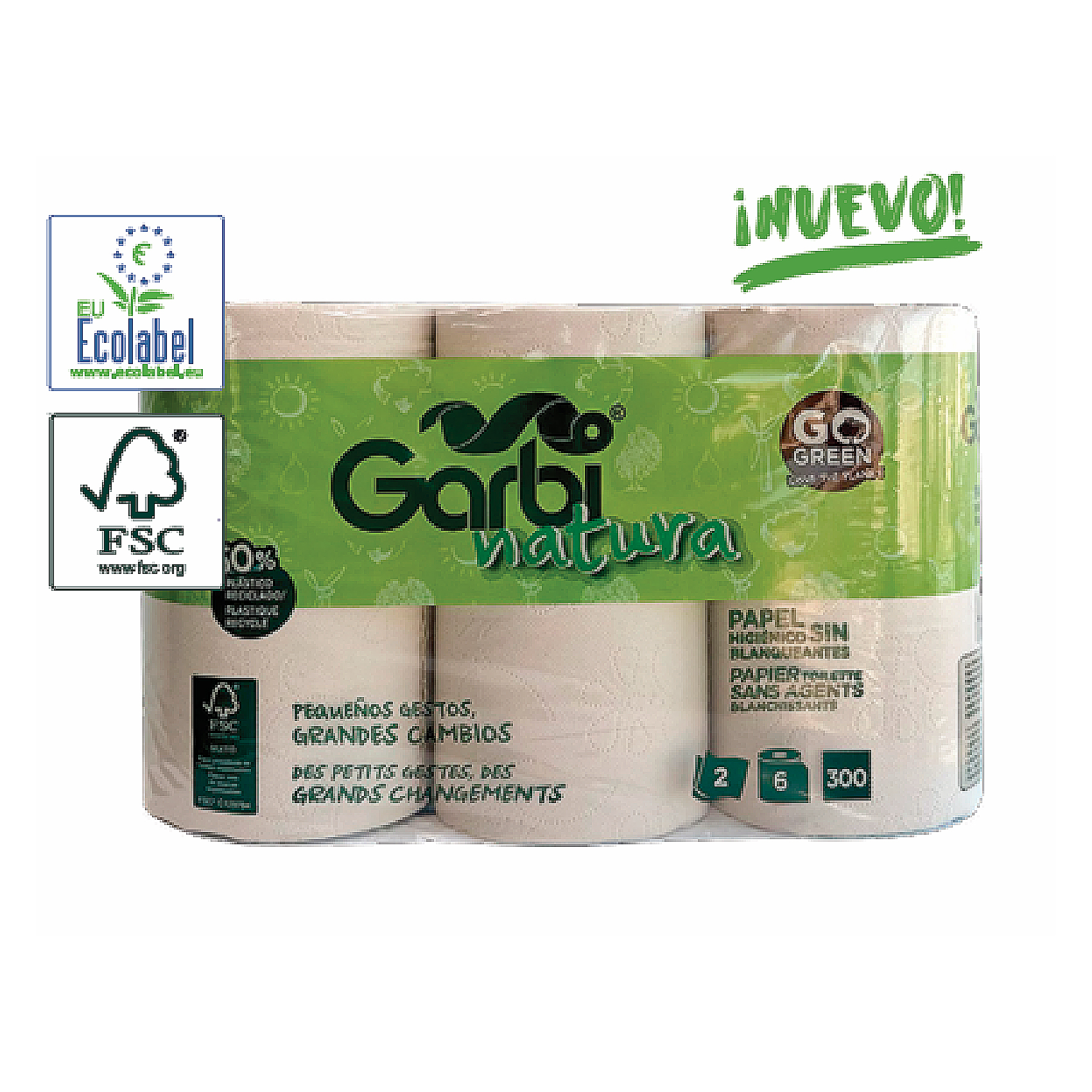 Papel Higiénico Natura Compact x6
