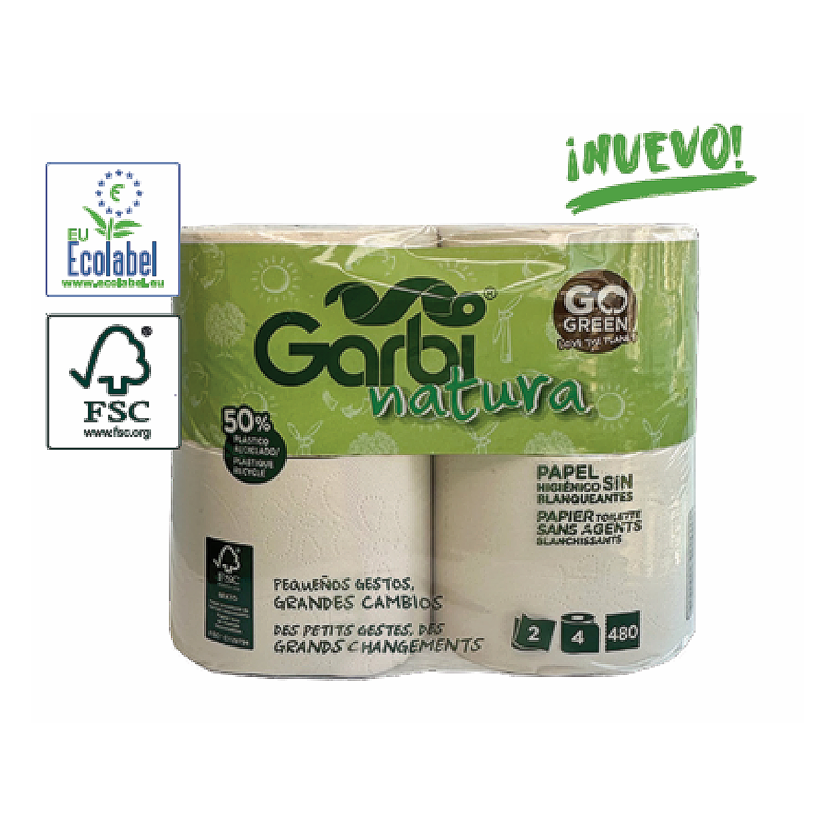Papel Higiénico Natura Ultra Compact x4
