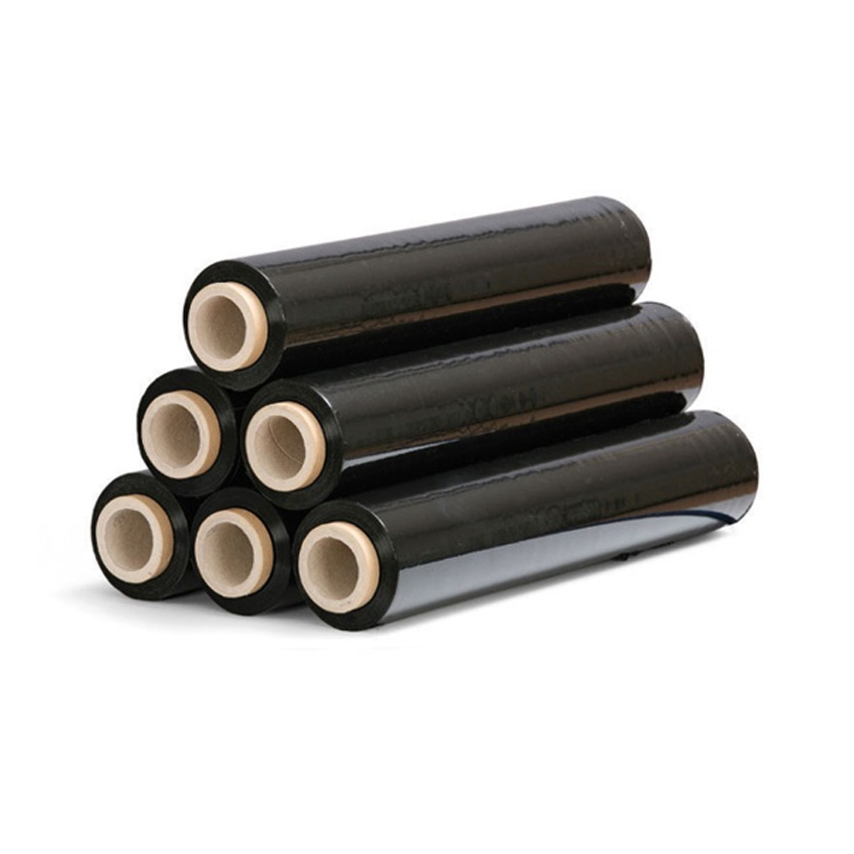 Bobina film de Paletizar Negro 50cm ancho - 23 Micras