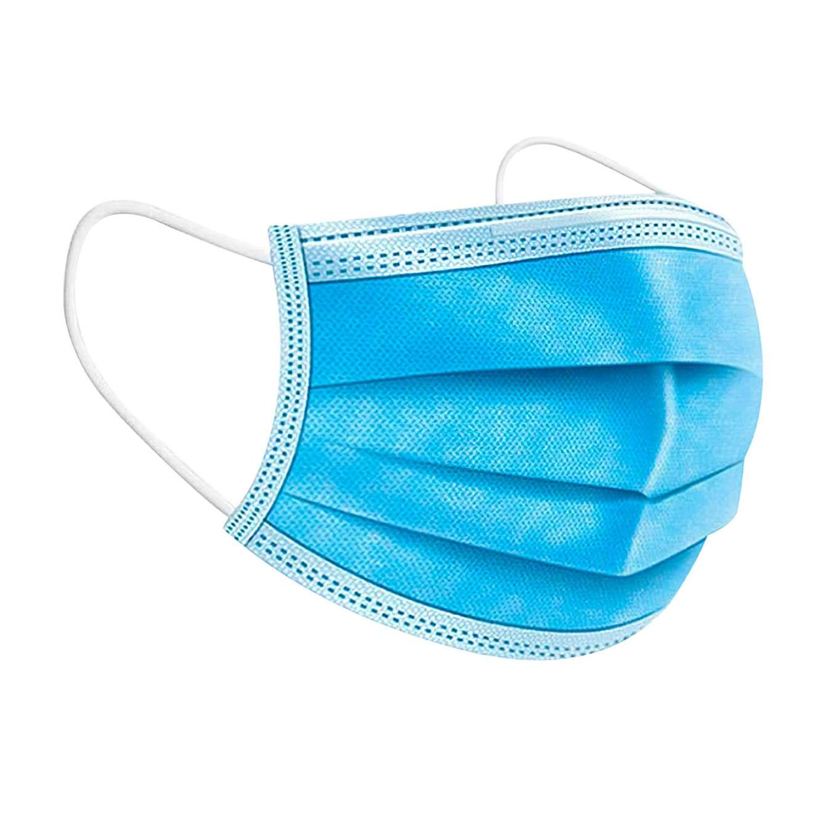Mascarilla Azul Quirúrgica 3 capas - 50 unidades