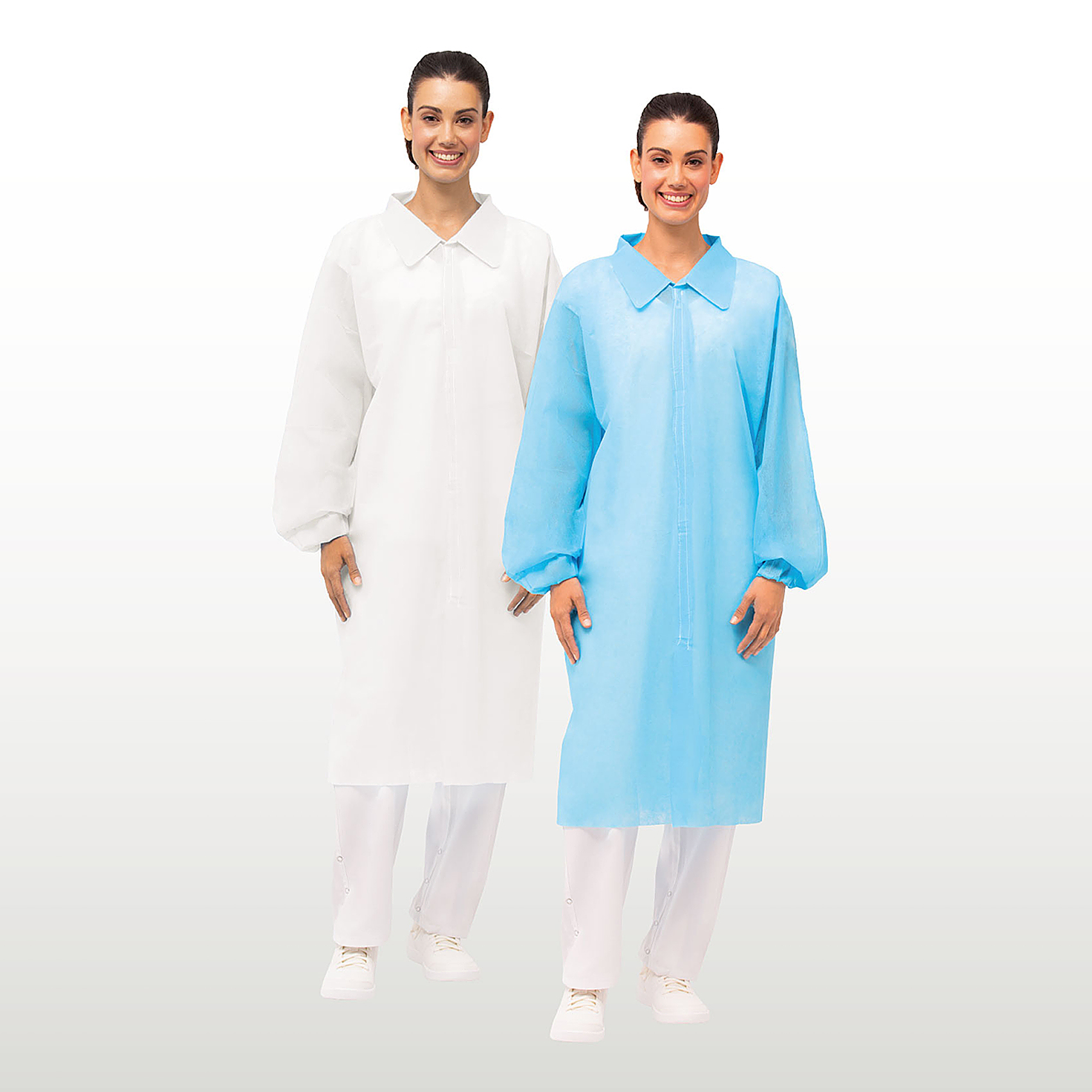 Bata Polipropileno 35g Talla M, L, XL, XXL ( CAJA DE 100 UNIDADES )