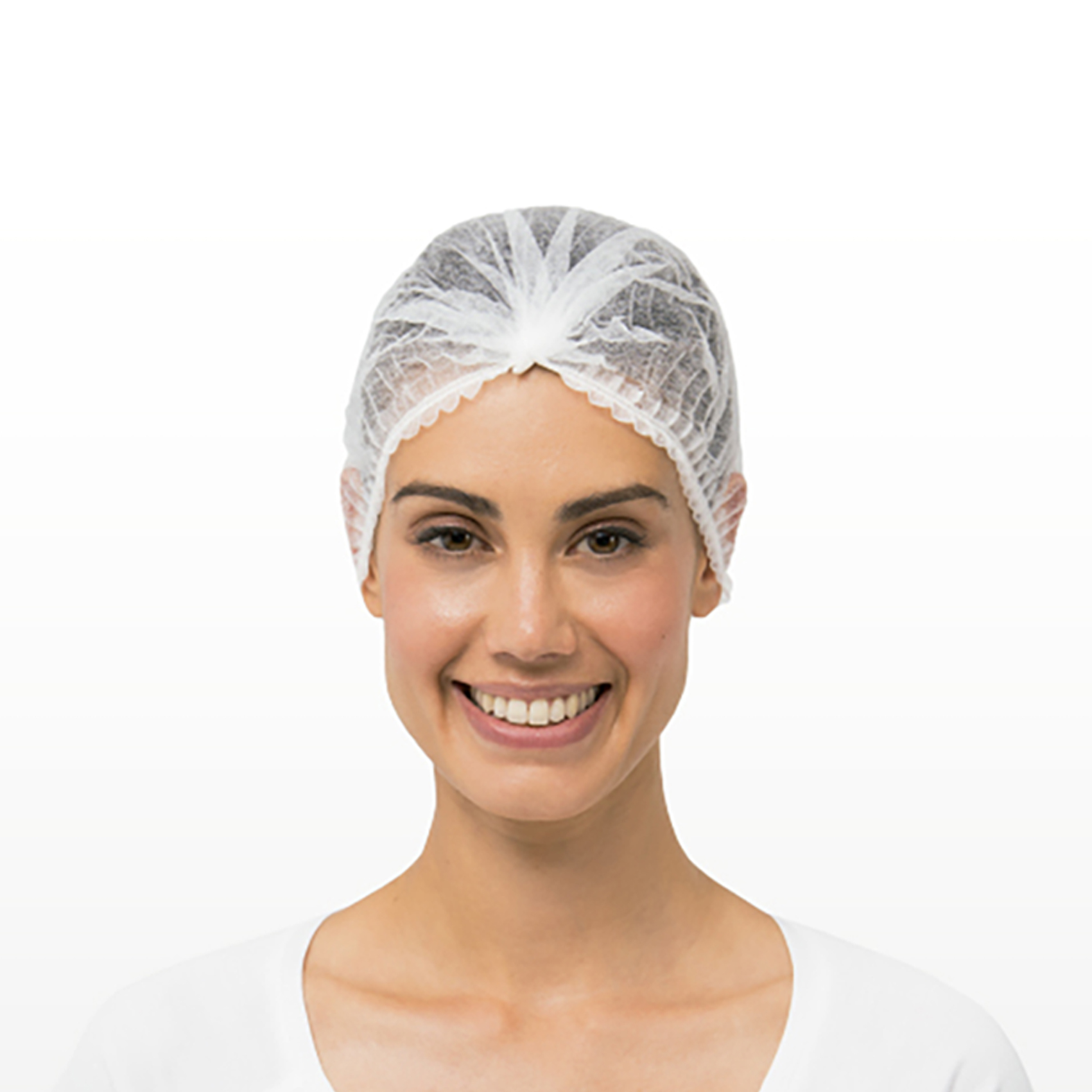 Gorro Clip Polipropileno Blanco ( CAJA DE 1000 UNIDADES)