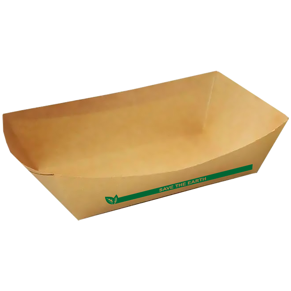 Barquetas cónicas cartón 10 oz, 13 oz, 23 oz, 32 oz - 1000 Uds