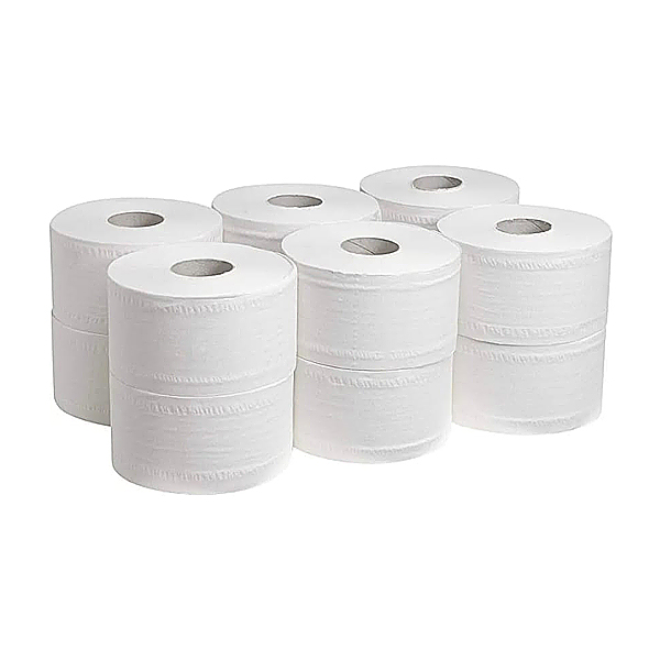 Papel Higiénico Extracción Central – Pasta Lisa 2 Capas (760 g | 210 m | Paquete de 6 Unidades)