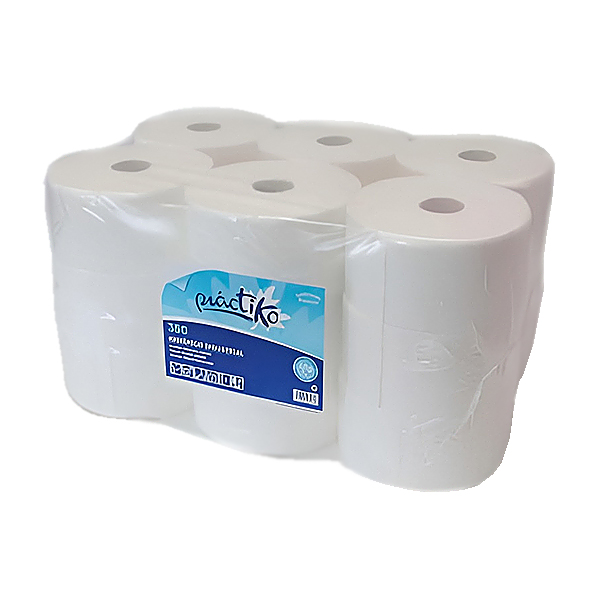 Papel Higiénico Industrial Pasta Laminada – 2 Capas (300 g / 115 m)