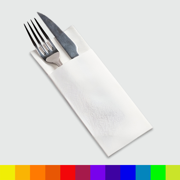 Servilleta Kanguro Punta a Punta | 40 x 40 cm | Caja de 960 Uds.