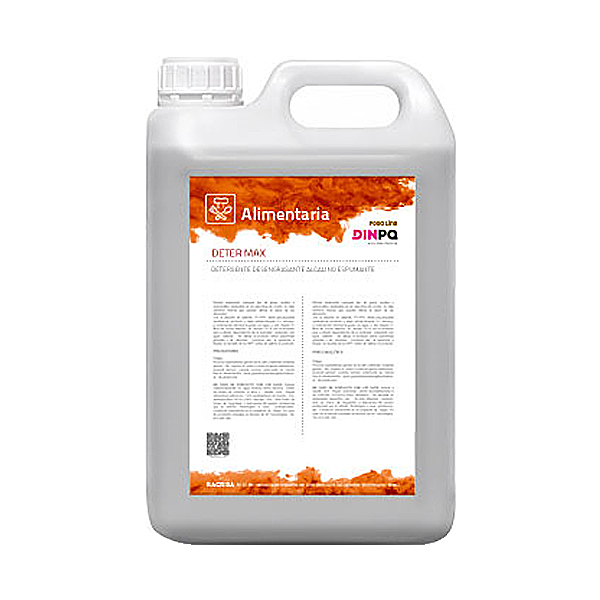 DETER MAX – Detergente Desengrasante Alcalino Espumante