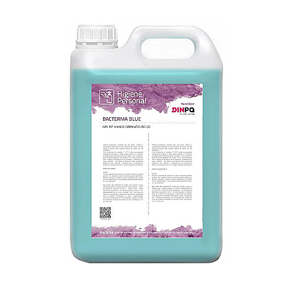 BACTERMA BLUE – Gel de Manos Dermatológico | Bidón de 5 Litros