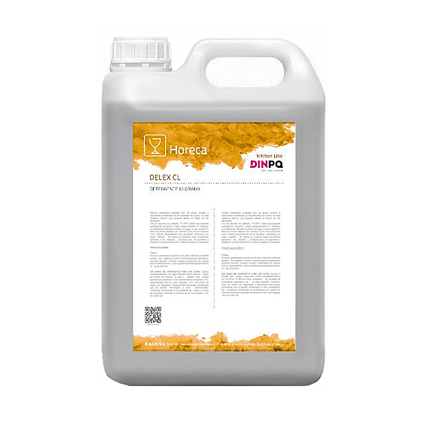 DELEX CL – Detergente Clorado para Lavavajillas Automática | Agua Semidura a Dura