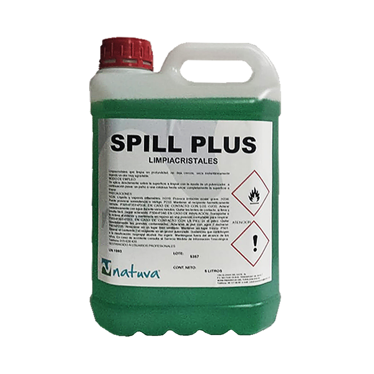 SPILL PLUS – Limpiacristales Profesional con Secado Ultrarrápido | 5 Litros