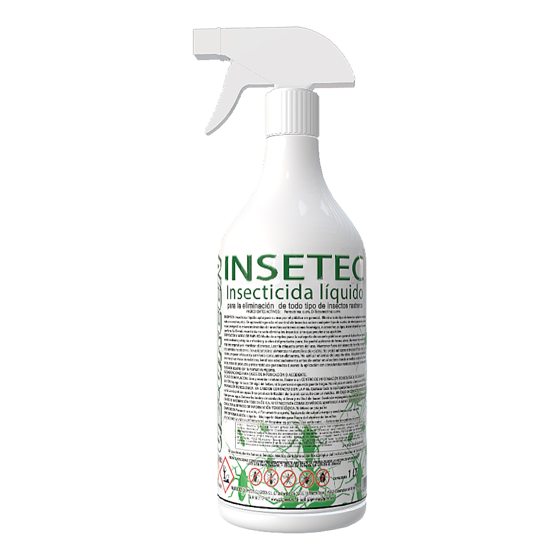 INSETEC – Insecticida Líquido de Alta Eficacia | 1 Litro