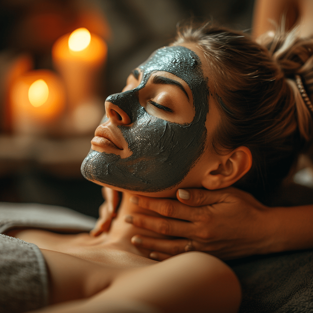 Aromatherapy Back & Luxory Facial Massage + Clay Mask