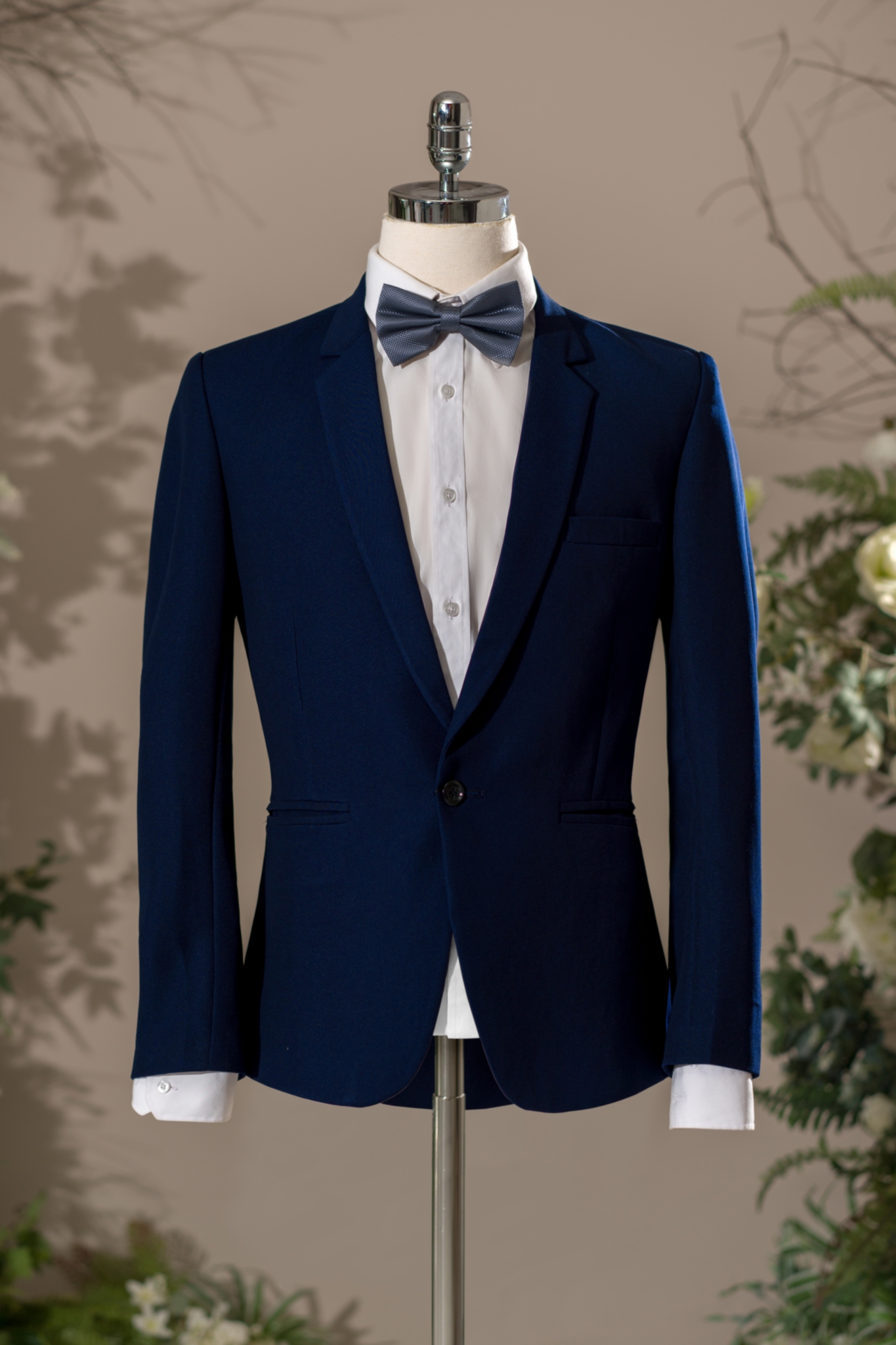 Áo Veston Xanh Than HQ - 8VXDAM1N3