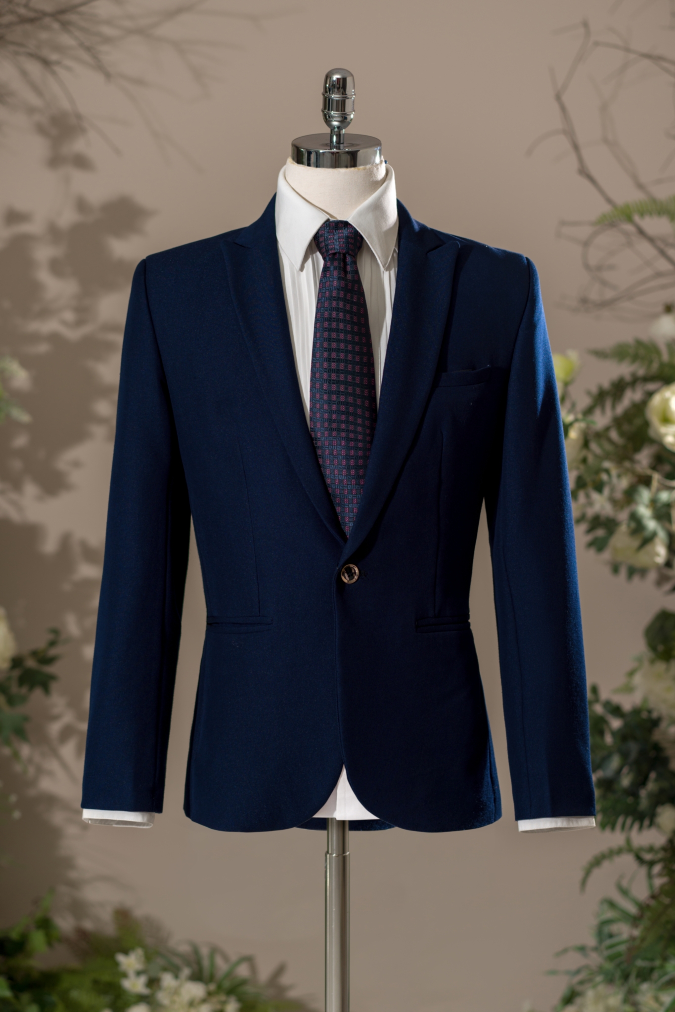 Áo Veston Xanh Than HQ - 8VX1N2