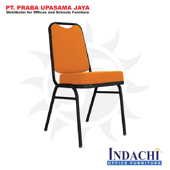 INDACHI KURSI SUSUN DCS 21 BLACK