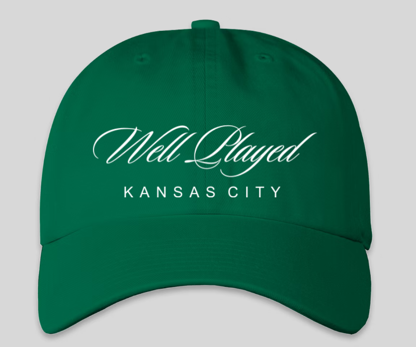 Well Played Script Cap - Green