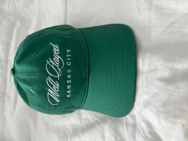 Well Played Script Cap - Green