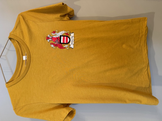 Kanas City Crest Women's Mustard Short Sleeve Tee
