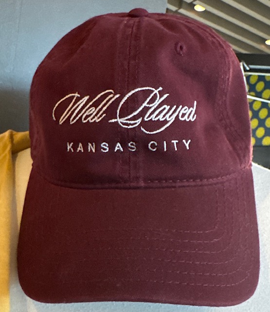 Maroon Script Hat 