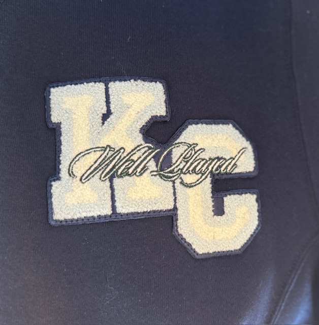 Letterman Sweatshirt - Navy 