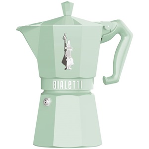 Cafetière Bialetti 6 Tasses Vert Pastel Moka Exclusive