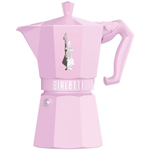 Cafetière Bialetti 6 Tasses Rose Pastel Moka Exclusive